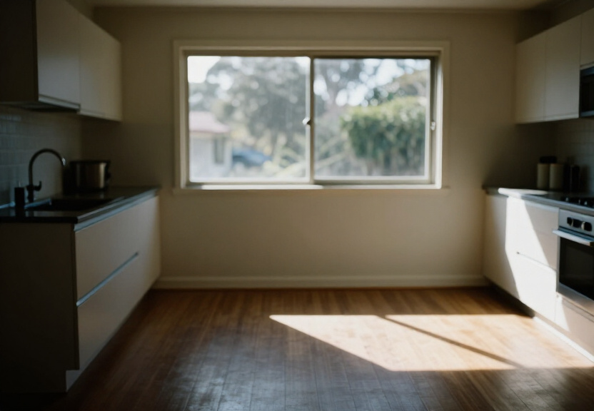 Kitchen wall in Wattle Grove free of ants after treatment